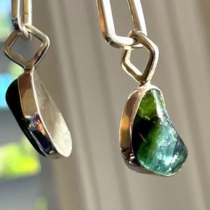 Lilly Barrack Sterling gemstone earrings